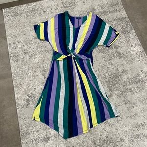 Colorful Dress Strechy XL
